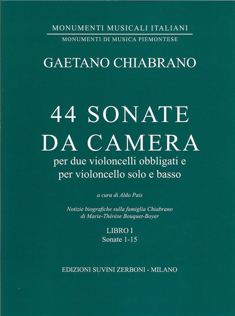 44 Sonate Da Camera (Libro I)